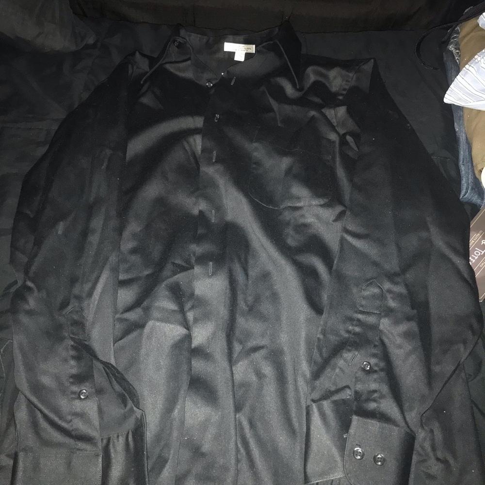 Black silk shirt Jeffrey size medium